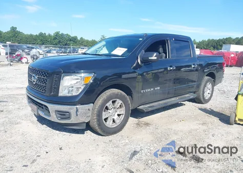 2019 Nissan Titan Sv из США, поврежденный, VIN 1N6AA1EK2KN520902